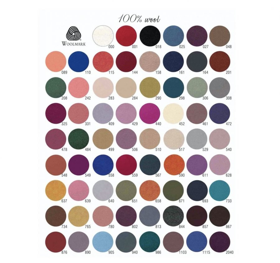 Vilnos spalvų paletė